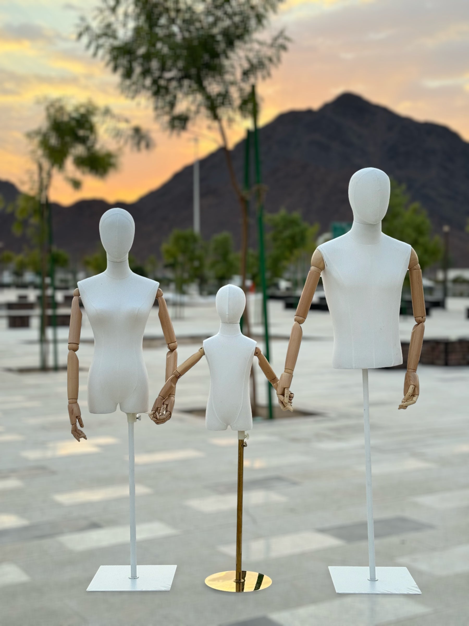 Mannequins en bois