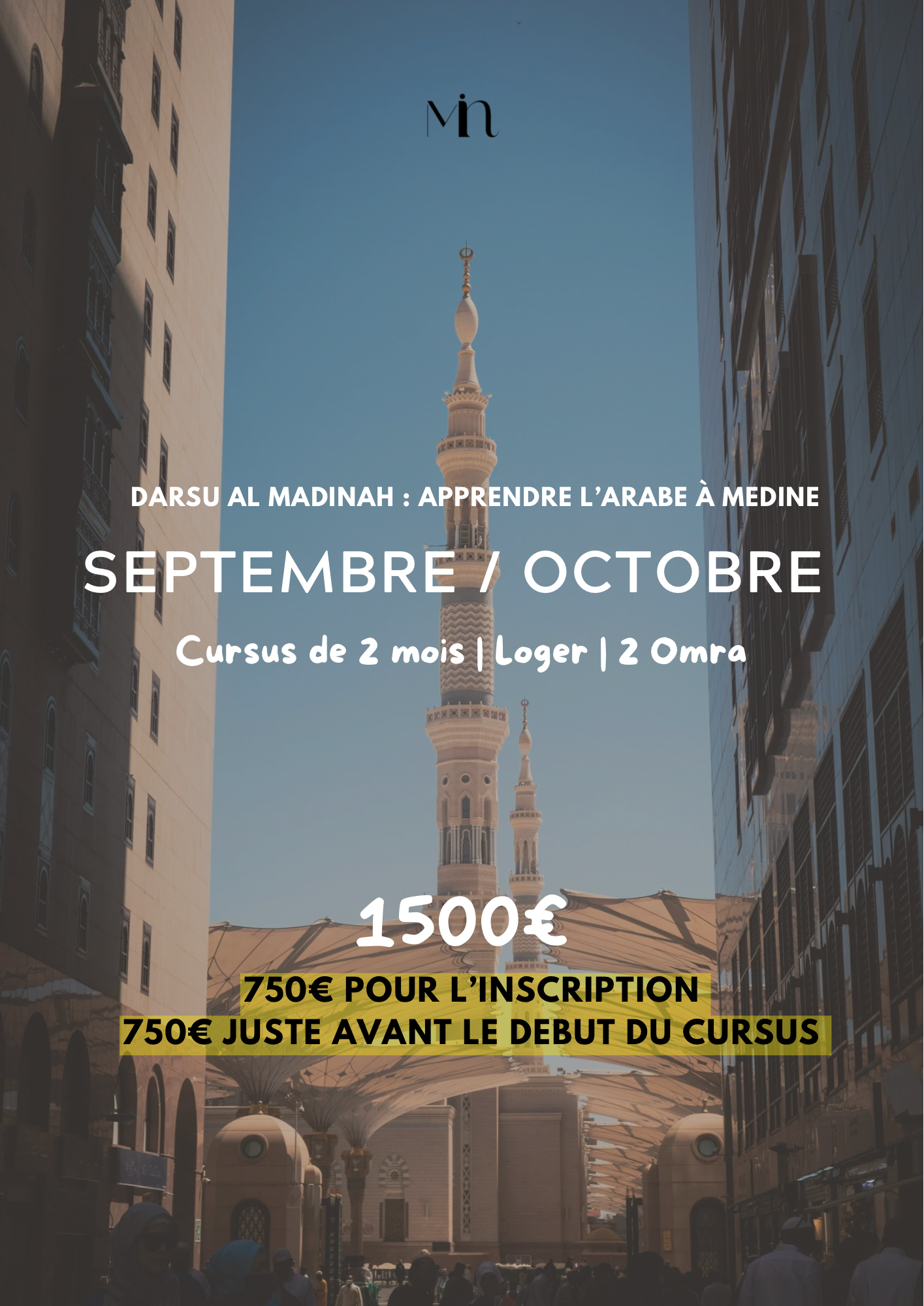 Darsu Al Madinah - Session Septembre / Octobre [4 septembre au 29 octobre]